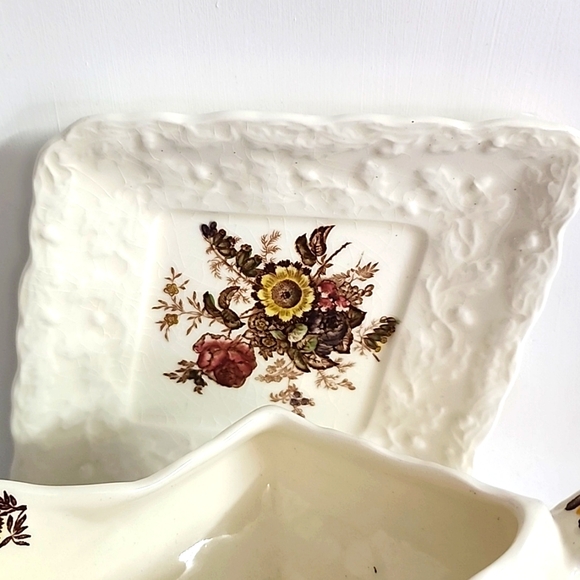 GRAVY BOAT BY Friarswood Mason's England is a valuable antique rare - Picture 7 of 7